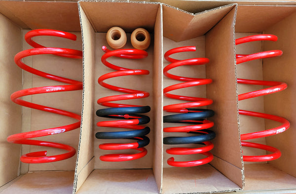Fiat 500 Front and Rear Lowering Springs - Island Auto N Accessories