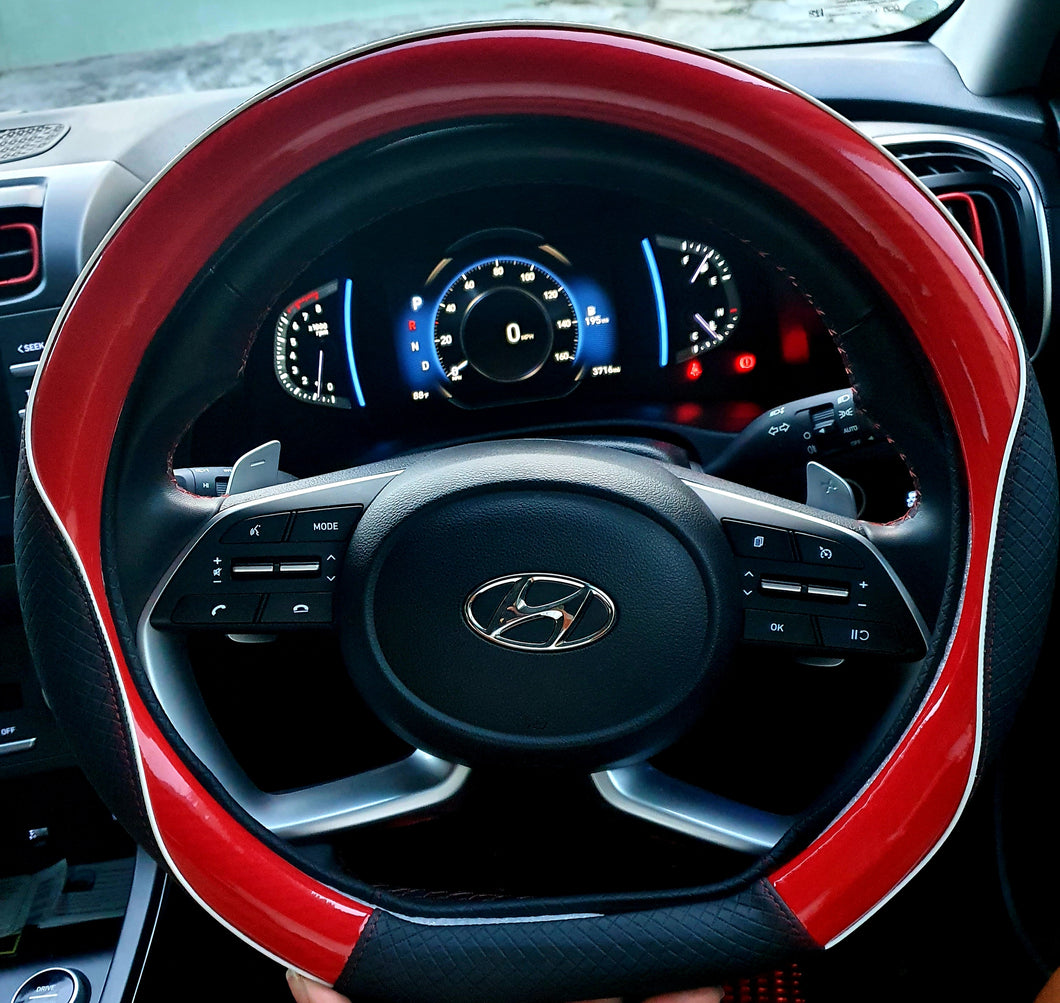Steering Wheel Cover - (D-Shape)