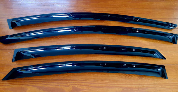2011 - 2017 Hyundai Accent Sedan Rain guards - Island Auto N Accessories 