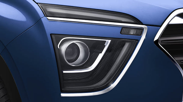 2021+ Hyundai Creta - Head Light Trim - Island Auto N Accessories 